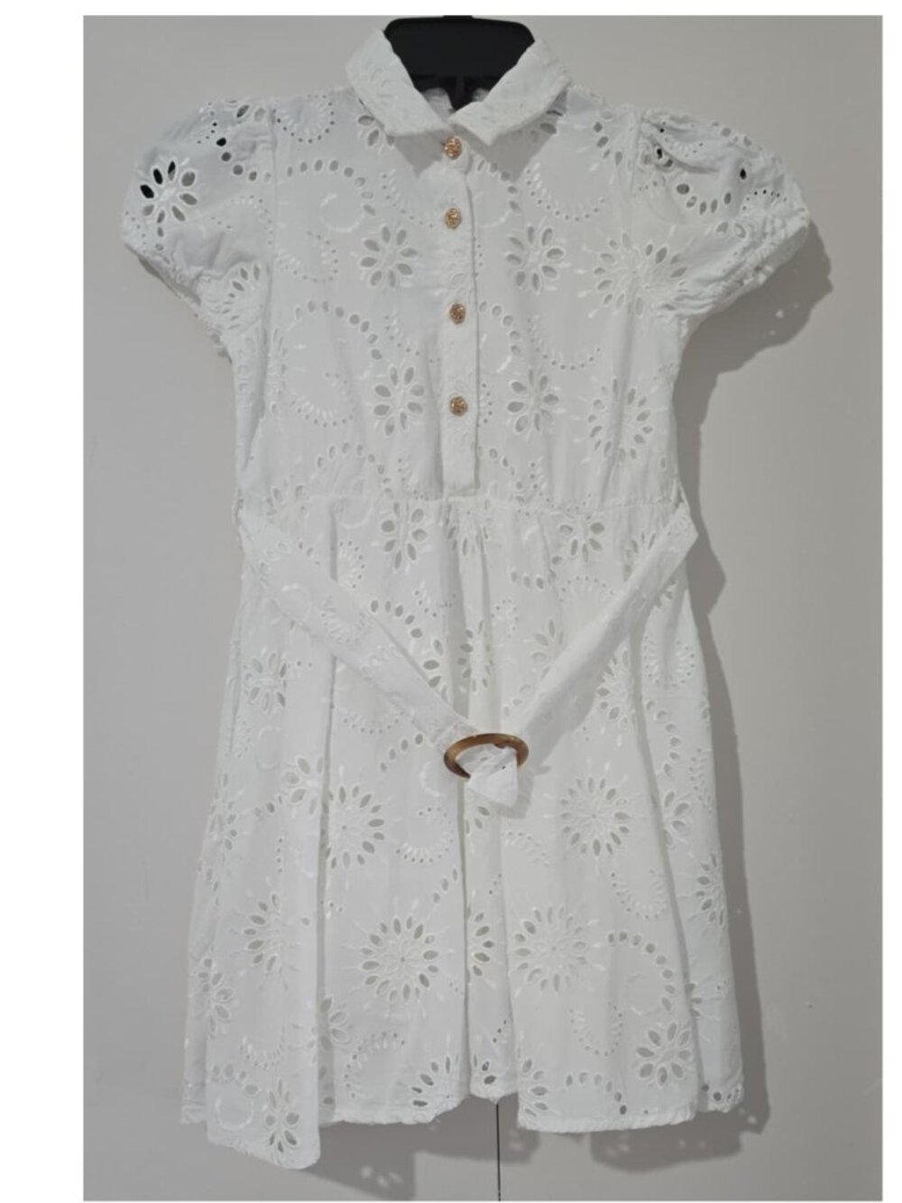 ✨🤍 River Island White Broderie Dress | Girls 9Y | Elegant Occasion Dress 🤍✨